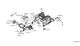 Diagram for Nissan NV Intake Manifold Gasket - 14035-1LA0A