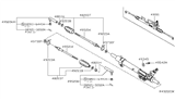 Diagram for Nissan Titan Tie Rod End - D8640-4KH0A
