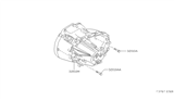 Diagram for 1994 Nissan Stanza Transmission Assembly - 320B0-1E562