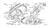 Diagram for Nissan Cup Holder - 96967-7S000