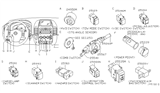 Diagram for Nissan Titan Clock Spring - 25567-CD002
