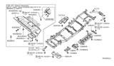 Diagram for Nissan Titan Exhaust Heat Shield - 74751-7S000