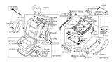 Diagram for Nissan Seat Cover - 87370-8S101