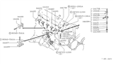 Diagram for 2002 Nissan Pathfinder Intake Manifold Gasket - 16635-V0700