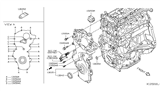 Diagram for Nissan Crankshaft Seal - 13510-1KT0A