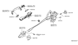 Diagram for Nissan Versa Door Latch Assembly - 82501-EL00C