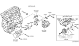 Diagram for Nissan Sentra Cylinder Head Bolts - 01125-N8161