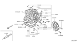 Diagram for Nissan Transfer Case Cover - 31395-31X0A