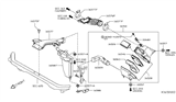 Diagram for Nissan Versa Air Duct - 16576-EL00B
