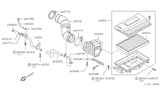 Diagram for Nissan Stanza Mass Air Flow Sensor - 22680-07F00