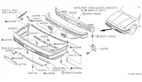 Diagram for Nissan Sentra License Plate - 96212-65A00