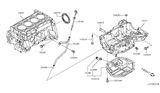 Diagram for Nissan Crankshaft Seal - 12279-1HC0A