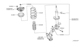 Diagram for Nissan Cube Coil Springs - 54010-1FC0A