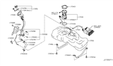 Diagram for Nissan Cube Fuel Tank - 17202-1FC0A
