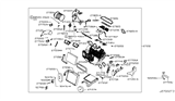 Diagram for Nissan Blend Door Actuator - 27751-4BU1A