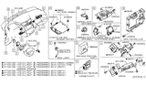 Diagram for Nissan Maxima Car Speakers - 284P3-5SK0A