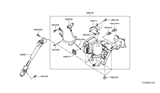 Diagram for Nissan Steering Column - 48811-3NF0A