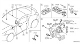 Diagram for Nissan Neutral Safety Switch - 25325-D400E