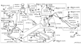 Diagram for Nissan Murano Power Steering Reservoir - 49180-4M403