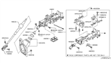 Diagram for Nissan 370Z Steering Shaft - 48822-1EA1A