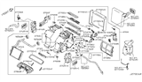 Diagram for Nissan Maxima Blend Door Actuator - 27732-8J100
