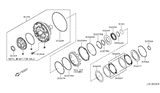 Diagram for Nissan NV Transfer Case Seal - 31375-4AX02