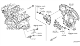 Diagram for Nissan 370Z Crankshaft Position Sensor - 23731-JA10C