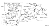 Diagram for Nissan Exhaust Hanger - 20651-CD00A