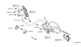 Diagram for Nissan 370Z Door Latch Assembly - 80501-1EA0A