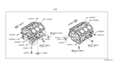 Diagram for Nissan Pathfinder Cylinder Head Bolts - 081B8-8301A