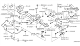 Diagram for Nissan 300ZX Radius Arm - 54468-33P20