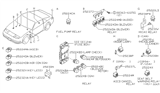 Diagram for Nissan 200SX Relay - 25230-79981