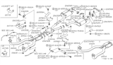 Diagram for 1992 Nissan 300ZX Catalytic Converter - 20010-40P01