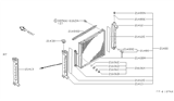 Diagram for Nissan 300ZX Radiator - 21410-30P00