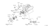 Diagram for Nissan Xterra Water Pump Pulley - 21051-4S100