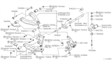 Diagram for 2001 Nissan Frontier Control Arm - 54501-8B550