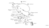 Diagram for Nissan Frontier Throttle Cable - 18201-4S110