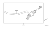 Diagram for Nissan Sentra Clutch Master Cylinder - 30610-1KM0B