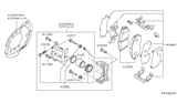 Diagram for 2014 Nissan Sentra Brake Pad Set - D1060-EM30C