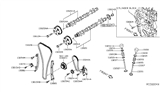 Diagram for Nissan Intake Valve - 13201-3RC0A