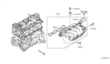 Diagram for Nissan Sentra Intake Manifold Gasket - 14035-3RC1B