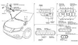 Diagram for Nissan Murano Relay - 25230-7990A
