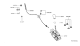 Diagram for Nissan Shift Cable - 34935-3KA0A