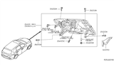Diagram for Nissan Pathfinder Headlight - 26010-3KA0B
