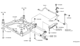 Diagram for Nissan Pathfinder Control Arm - 54500-3JA0D