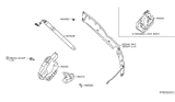 Diagram for Nissan Pathfinder Lift Support - 90560-9PJ0A