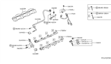 Diagram for Nissan Quest Fuel Rail - 17521-JA10E