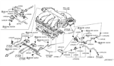 Diagram for Nissan Juke Fuel Line Clamps - 16439-42L0A