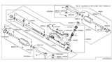 Diagram for Nissan Quest Tie Rod End - D8640-1JA0B