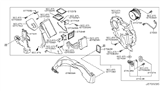 Diagram for Nissan NV Blower Motor - 27375-1LA1A